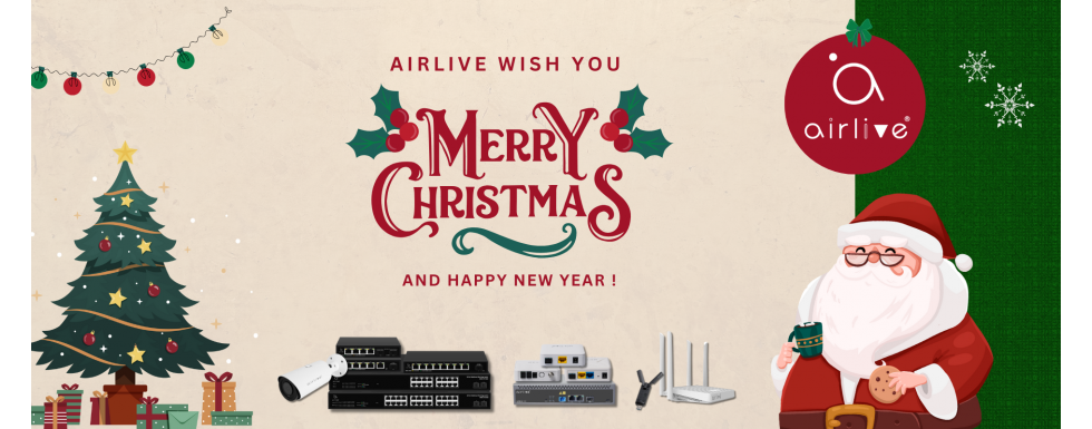 2024 AirLive Christmas & Happy New Year