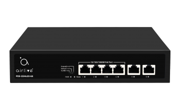 POE-GSH420-65 AT 6-port Gigabit POE+ Switch, 802.3af/at, 65W