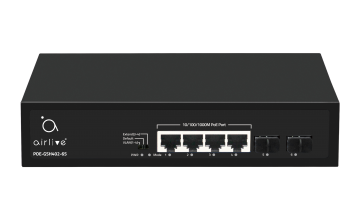 POE-GSH402-65 AT 6-port Gigabit POE+ Switch, 802.3af/at, 65W