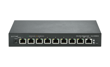 AI-L3-10TX8T-DC: AirCore 8-Port 10GE L3 and AI Management Switch