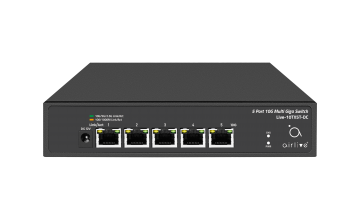 Live-10TX5T-DC: 5-port 10Gbps Base-T Multi Gigabit Switch